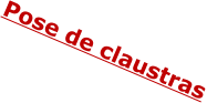 Pose de claustras